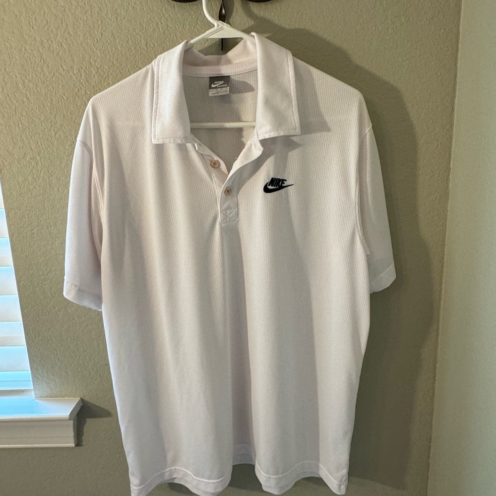 Nike Sportswear Golf Shirt White XL
